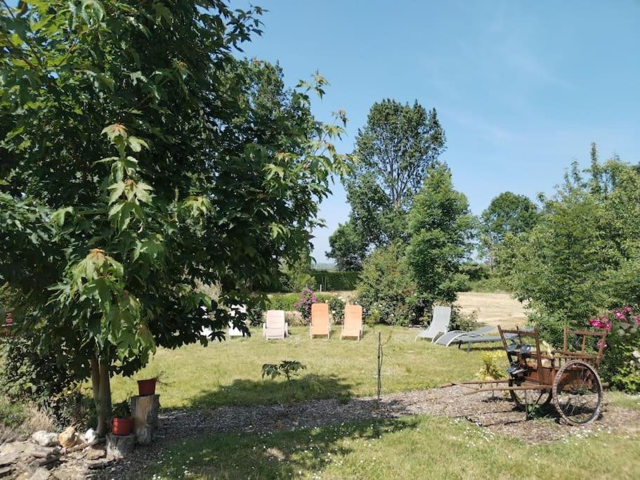 Domaine Des Cerisiers Lägenhet Berville-sur-Mer Exteriör bild